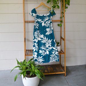 Tropical sheath dress | stretchy | knee length